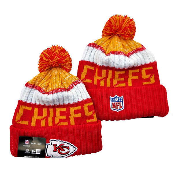 Kansas City Chiefs Knit Hats 083